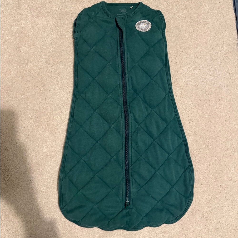 Weighted Green Dreamland Baby Sleep sack swaddle